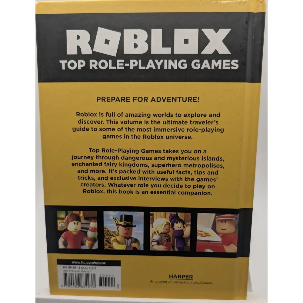 Roblox Game Guide Black Top Role-Playing Games Vol 2 Hardcover 2019